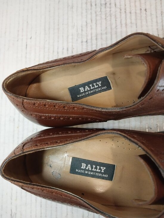 BALLY men\'s (SAVE $1100) size 9.5 EEE brown Oxford. main image 10
